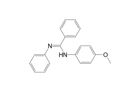N'-(4-methoxyphenyl)-N-phenyl-benzamidine