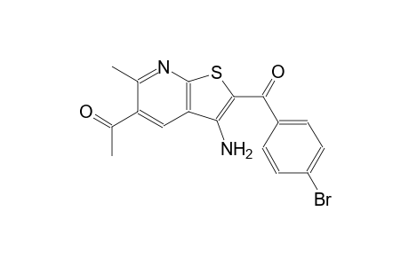 1-[3-amino-2-(4-bromobenzoyl)-6-methylthieno[2,3-b]pyridin-5-yl]ethanone