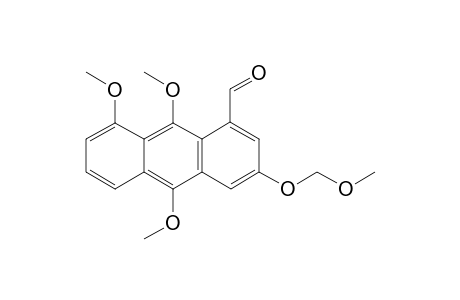 8,9,10-TRIMETHOXY-3-(METHOXYMETHOXY)-ANTHRACENE-1-CARBALDEHYDE