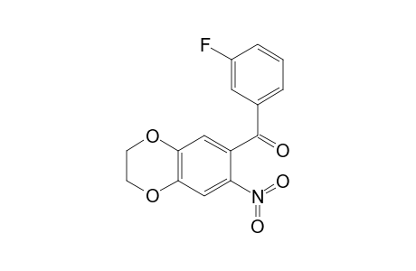 Methanone, (2,3-dihydro-7-nitro-1,4-benzodioxin-6-yl)(3-fluorophenyl)-