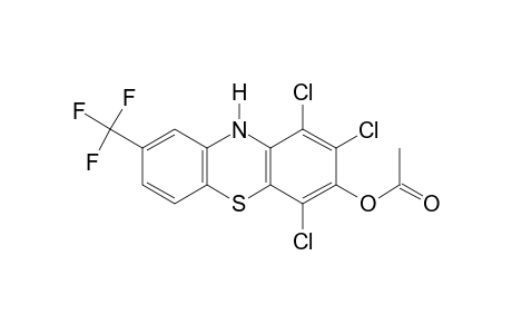 1,2,4-TRICHLORO-8-(TRIFLUOROMETHYL)PHENOTHIAZIN-3-OL, ACETATE (ESTER)
