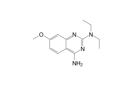 (4-amino-7-methoxy-quinazolin-2-yl)-diethyl-amine