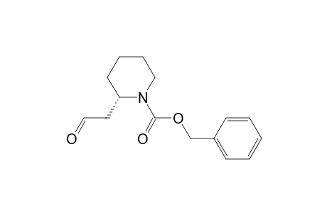 (2S)-2-(2-ketoethyl)piperidine-1-carboxylic acid benzyl ester