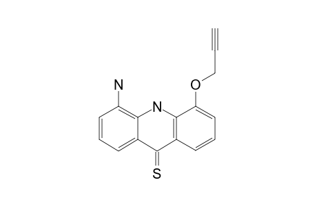 4-(1-PROPIN-3-YLOXY)-5-AMINOACRIDIN-9-(10H)-THIONE