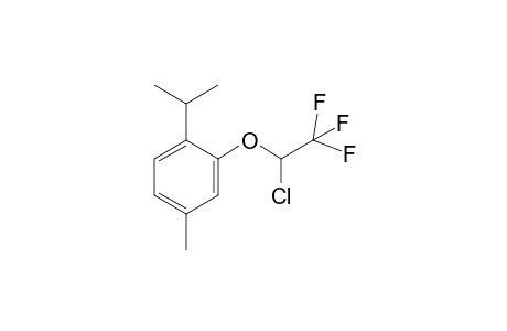 2-(1-Chloro-2,2,2-trifluoroethoxy)-1-isopropyl-4-methylbenzene