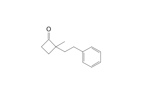2-Methyl-2-phenethylcyclobutanone