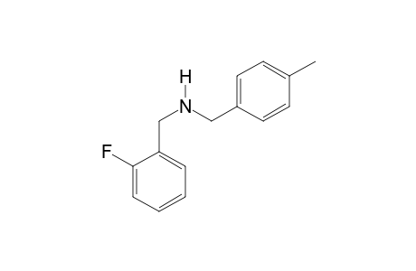 1-(2-Fluorophenyl)-N-(4-methylbenzyl)methylamine