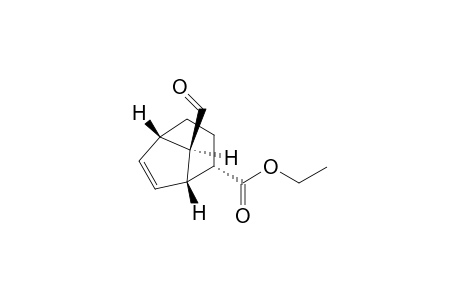 (1R*,2S*,5S*,8R*)-2-Carbethoxy-8-formylbicyclo[3.2.1]oct-6-ene