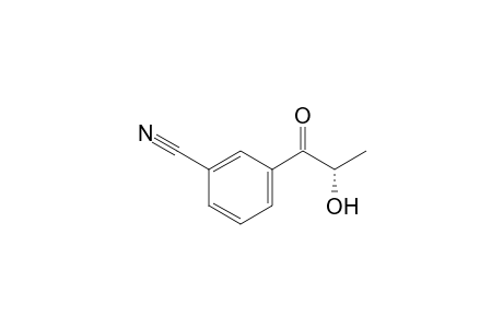 3-[(2S)-2-hydroxy-1-oxopropyl]benzonitrile