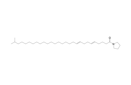 N-(27-Methyl-5,9-octacosadienoyl)-pyrrolidine