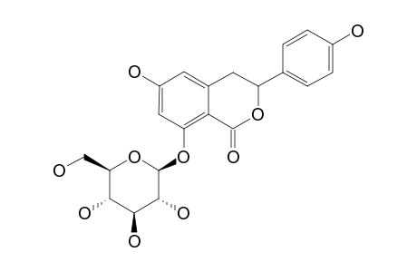 THUNBERGINOL-C-8-O-BETA-D-GLUCOPYRANOSIDE;MAJOR-DIASTEREOISOMER