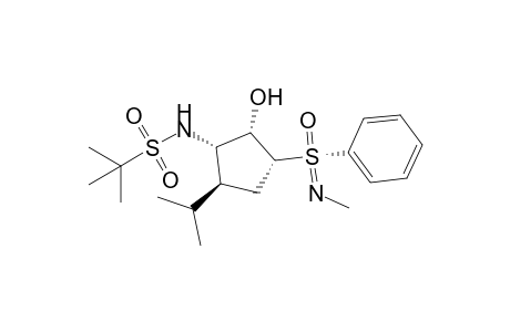 N-(1S,2S,3R,5S)-2-Hydroxy-5-isopropyl-3-[(S)-N-methylphenylsulfonimidoyl]cyclopentyl-2-methylpropane-2-sulfonamide