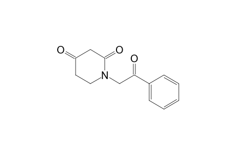 1-(2-Oxo-2-phenylethyl)-2.4-piperidin-dione