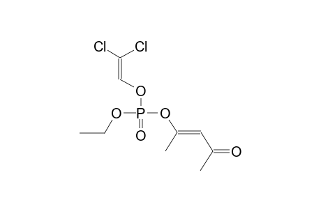 ETHYL(1-METHYL-3-OXO-1-BUTENYL)-2,2-DICHLOROVINYLPHOSPHATE