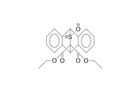 9,10-Dihydro-10,9-(epithiomethano)-anthracene-12,12-dicarboxylic acid, diethyl ester S-oxide