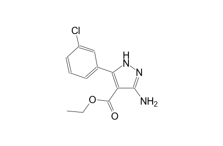 ethyl 3-amino-5-(3-chlorophenyl)-1H-pyrazole-4-carboxylate