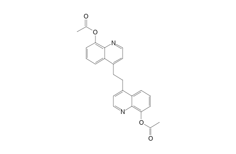 1,2-Di(8-acetoxyquinolin-4-yl)ethane
