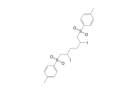 1-(2,5-Diiodo-6-tosyl-hexyl)sulfonyl-4-methyl-benzene