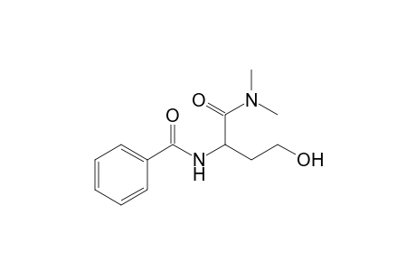 N-(1-Dimethylcarbamoyl-3-hydroxypropyl)benzamide