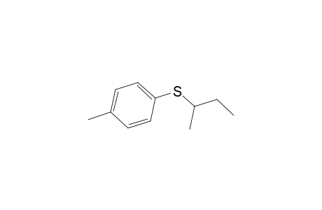 Benzene, 1-methyl-4-[(1-methylpropyl)thio]-