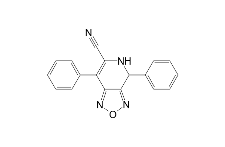 [1,2,5]Oxadiazolo[3,4-c]pyridine-6-carbonitrile, 4,5-dihydro-4,7-diphenyl-