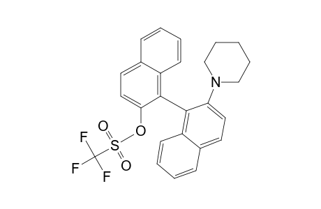 (R)-(-)-2-(N-Piperidinyl)-2'-(trifluoromethanesulfonyloxy)-1,1'-binaphthyl