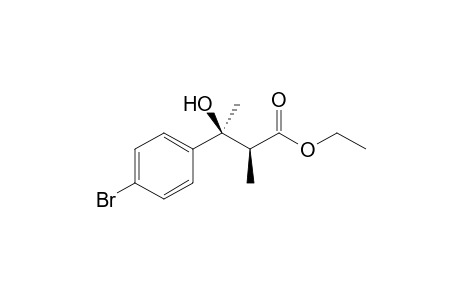 Ethyl (2S,3S)-3-(4-bromophenyl)-3-hydroxy-2-methylbutanoate