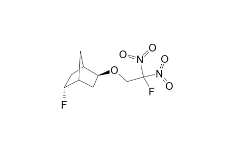 (2R,5R)-2-endo-Fluoro-5-exo-(2-fluoro-2,2-dinitroethoxy)norbornane