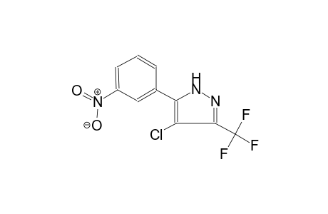 1H-pyrazole, 4-chloro-5-(3-nitrophenyl)-3-(trifluoromethyl)-