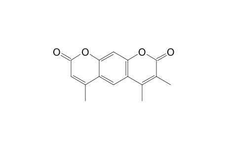 3,4,6-Trimethylpyrano[3,2-g]chromene-2,8-dione