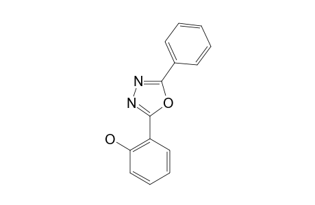 5-PHENYL-2-(2-HYDROXYPHENYL)-1,3,4-OXADIAZOLE