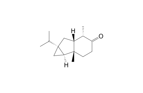 (1aR,1bS,5S,5aR,6aS)-1b,5-dimethyl-6a-propan-2-yl-1a,2,3,5,5a,6-hexahydro-1H-cyclopropa[a]inden-4-one