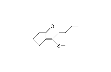 (Z)-2-(1-Methylthio-pentylidene)-cyclopentanone
