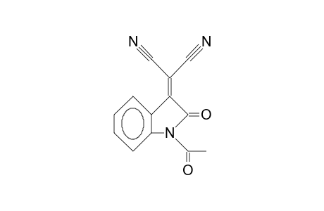 1-Acetyl-3-(dicyano-methylidene)-indol-2-one