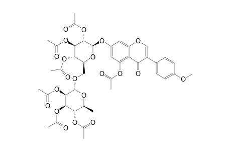 HEPTA-ACETYL-BIOCHANIN-A-7-O-RUTINOSIDE
