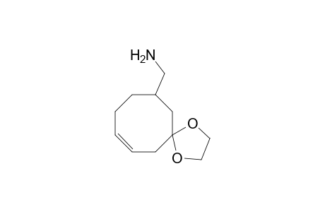 (+-)-11-(Aminomethyl)-1,4-dioxaspiro[4.7]dodec-7-ene