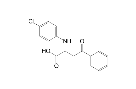 2-[(4-Chlorophenylamino)-4-oxo-4-phenylbutanoic acid