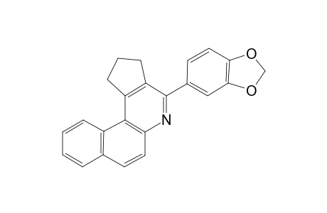 4-(1,3-Benzodioxol-5-yl)-2,3-dihydro-1H-benzo[f]cyclopenta[c]quinoline