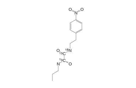 N-PROPYL-[15N]-N'-[2-(4-NITROPHENYL-ETHYL]-[13C2]-ETHANEDIAMIDE