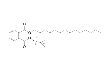 Tert-butyldimethylsilyl tetradecyl phthalate