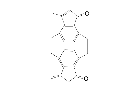 syn-19-Methyl-21-methylene[2.2]indano-18-enophane-17,23-dione