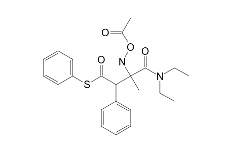 2-[(Acetyloxy)-amino]-N,N-diethyl-2-methyl-4-oxo-4-thiophenyl-3-phenyl-butanamide