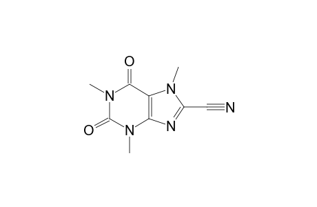 1,3,7-Trimethyl-2,6-dioxo-2,3,6,7-tetrahydro-1H-purine-8-carbonitrile