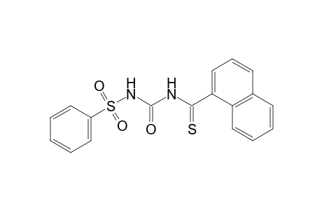 1-(phenylsulfonyl)-3-(thio-1-naphthoyl)urea