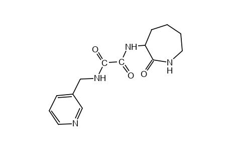 N-(HEXAHYDRO-2-OXO-1H-AZEPIN-3-YL)-N'-[(3-PYRIDYL)METHYL]OXAMIDE