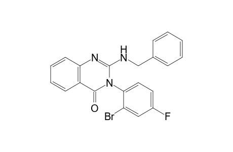 2-(Benzylamino)-3-(2-bromo-4-fluorophenyl)-3H-quinazolin-4-one