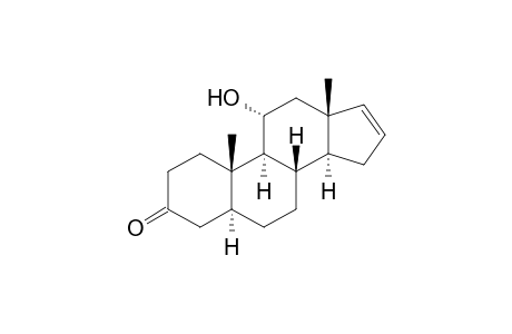 Androst-16-en-3-one, 11-hydroxy-, (5.alpha.,11.alpha.)-