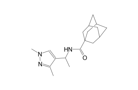 N-[1-(1,3-dimethyl-1H-pyrazol-4-yl)ethyl]-1-adamantanecarboxamide