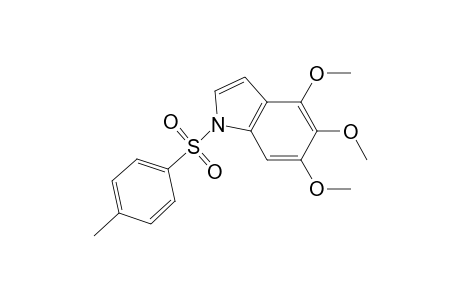 1H-Indole, 4,5,6-trimethoxy-1-[(4-methylphenyl)sulfonyl]-