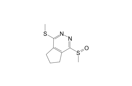 4,5-cyclopenteno-3-(methylsulfinyl)-6-(methylthio)-1,2-diazine
